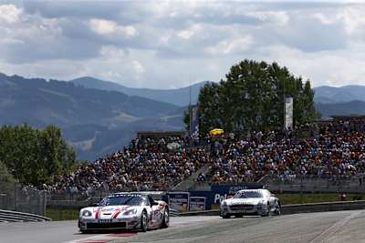 Mercedes jagt Corvette im Rennen am Sonntag