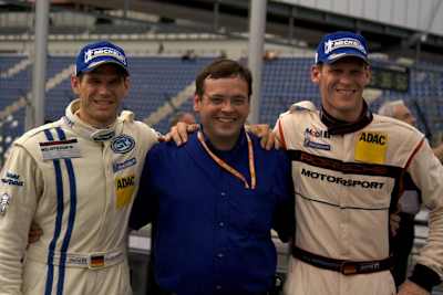 v. li.: Tim Bergmeister, Bernhard Mühlner, Jörg Bergmeister