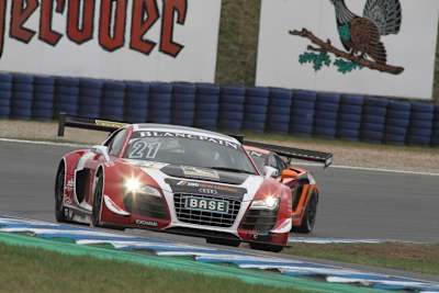 Pole für Lauf 1 durch Christer Jöns im Prosperia-Audi