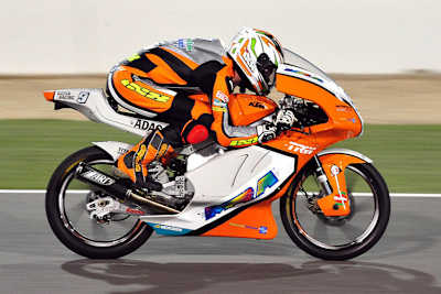 Toni Finsterbusch auf der Kalex-KTM in Katar