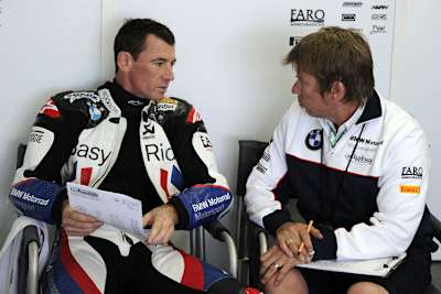 Ein bewährtes Team: Troy Corser (li.) und Tom Larsen