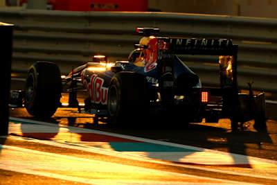 Vettel verlor die Führung nach wenigen Metern