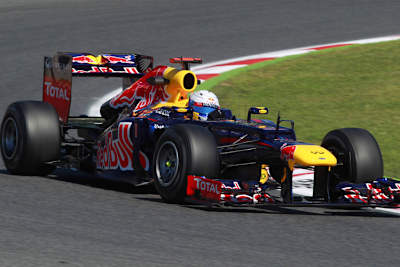 Vettel lässt das Auto rollen, das ist die Kunst