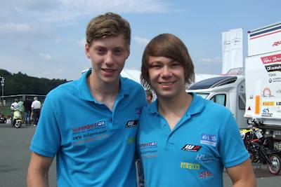 Patrick (li.) und Dominik Vincon sind gemeinsam unterwegs