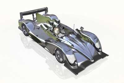 Skizze des Oreca LMP2