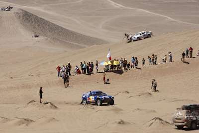 Leader Sainz erzielte seinen Tagessieg