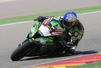 Kenan Sofuoglu auf der ZX-10R in Aragón