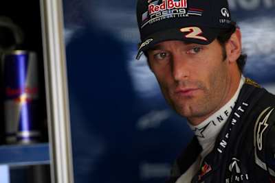 Webber fehlen sieben Zehntel auf Vettel