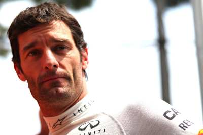 Mark Webber gibt Gas