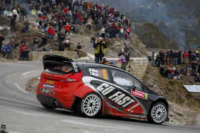 Matthew Wilson bei der Rallye Monte Carlo