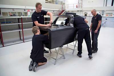 Momentan wird der Zeod RC bei RML aufgebaut