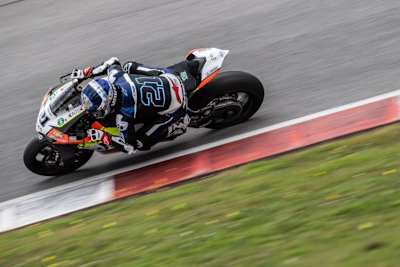 Michael Rinladi beim Portimao-Test