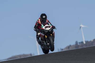 PJ Jacobsen führt die Triple-M-Honda beim Portimao-Test aus	