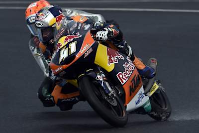 Brad Binder kam mit den schwierigen Bedingungen am besten zurecht