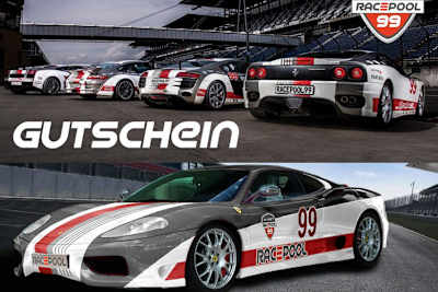 Eine Fahrt mit Racepool99 ist eine ideale Geschenkidee