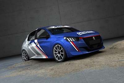 Der Peugeot 208 Rally4 von Sainteloc