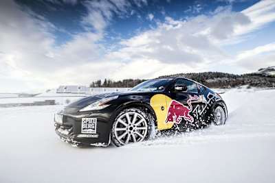 Bei den Erlebnisrunden wird ordentlich Schnee aufgewirbelt