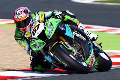 Bryan Staring mit der WSBK Iron Brain Kawasaki