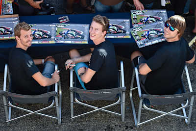 Stefan Kerschbaumer, Marco Nekvasil und Dominik Vincon (v.l.n.r.)