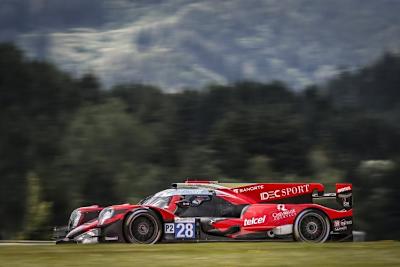 Am Red Bull Ring aktuell vorne: Der Oreca 07 von IDEC Sport aus der LMP2-Klasse