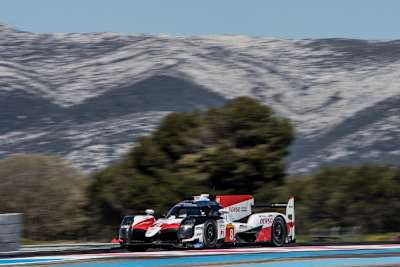 Der Toyota TS050 Hybrid markierte beim Prologue der FIA WEC die Bestmarke