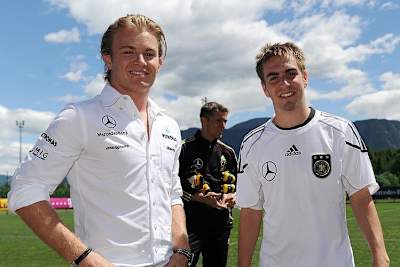 Nico Rosberg und Pascal Wehrlein