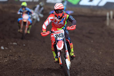 Tim Gajser wird  angeschlagen in Teutschenthal starten