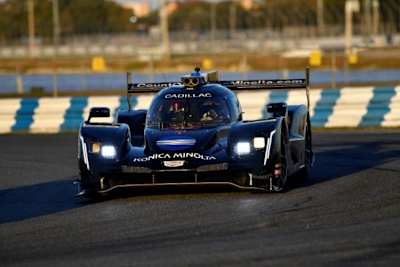 Der Cadillac DPi von Wayne Taylor Racing testete ebenfalls in Daytona