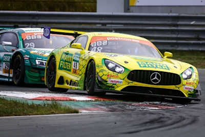 Bekanntes Design: Der Mamba genannte Mercedes-AMG GT3