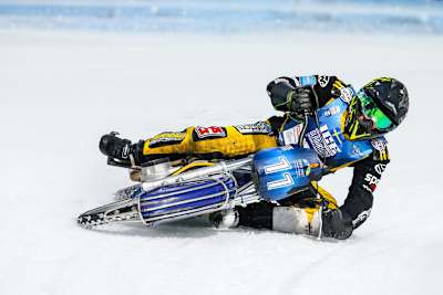 Ove Ledström in Maximalschräglage