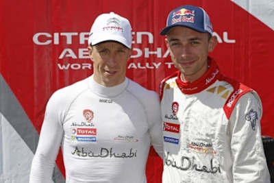 Kris Meeke (li.) und Stéphane Lefebvre