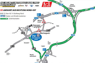Anfahrt aus Richtung Nordost