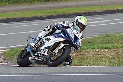 Gary Johnson fuhr 2015 in Frohburg erstmals auf der Penz13.com-BMW