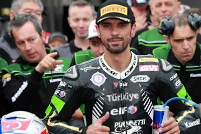 Teamchef Manuel Puccetti (links) und Kenan Sofuoglu