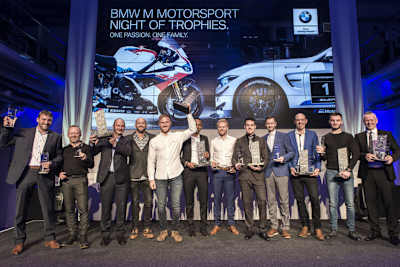 Die Siegerehrung bei der «Night of Trophies» in München