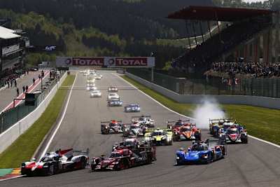 Heiße Startphase bei der FIA WEC in Spa-Francorchamps