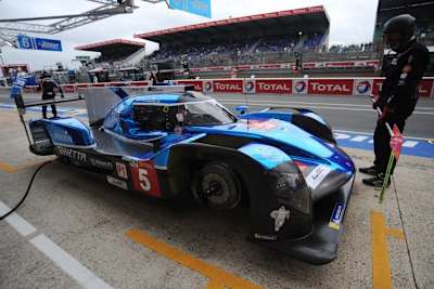 Der Ginetta-LMP1 bei den 24h von Le Mans