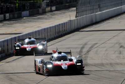 Beide Toyota TS050 Hybrid dominierten das Rennen der FIA WEC in Sebring