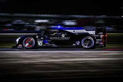 Bei den 24h von Daytona gibt es immer tolle Bilder, wie hier vom Cadillac DPi von Wayne Taylor Racing