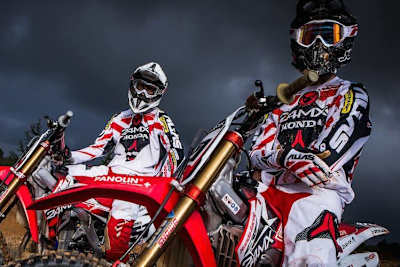 2015 sollen keine dunkle Wolken über 24MX Honda Racing hinwegziehen