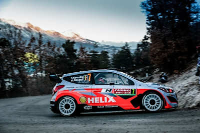 Thierry Neuville bei seinem kurzen «Monte»-Auftritt