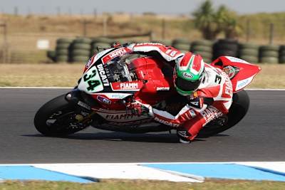 Davide Giugliano mausert sich zum Podestanwärter