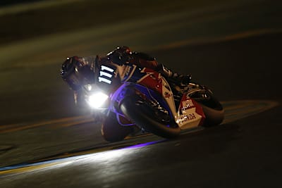 Nach 454 Runden war für Honda Racing Schluss