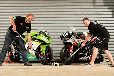 Den beiden Teamchefs ist die Entschlossenheit ins Gesicht geschrieben