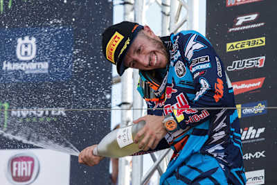 Tony Cairoli wurde Dritter auf dem Tagespodium