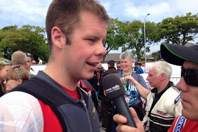 Jamie Hamilton gibt ein letztes Interview vor der Senior-TT