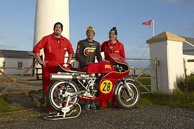 Egli-Racing Team: Gregor Frei, Horst Saiger, Jürg Lindenmann (v.l.n.r.)