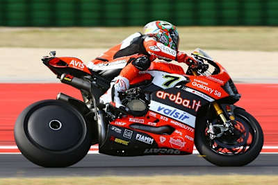 Die Scheibe am Hinterrad hatte ein einmaliges Gastspiel