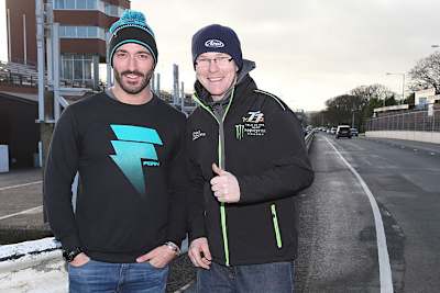 Alessandro Polita (li.) mit Richard «Milky» Qualye