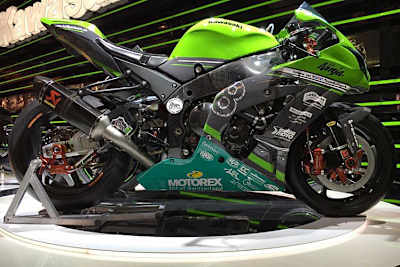 So sieht die neue Kawasaki von Bolliger Team Switzerland aus